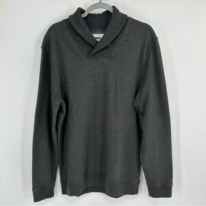 Men's Old Navy Pullover Long Sleeve Roll Neck Sweater Charcoal Grey Large